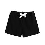 trendinao Baby Boys Girlsショートパンツ夏服ファッションKidsパンツ カラー: ブラック