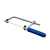 1stモール 【 調節可能 】 糸のこ弓 のこぎり 鋸 ワイヤー フレーム 調節 可能 Hand Saw 【 3サイズの替刃付き 】 替刃 太 中 細 木工 DIY ハンディタイプ 懐深さ 70mm 