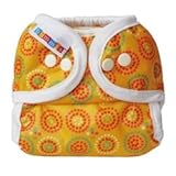 Bummis Duo-Brite AI2 Diaper Wrap, Yellow, Size 2 (20-35 lbs) by Bummis