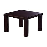 楢天然木国産折れ脚こたつ ローリエ 60×60cm ブラウン