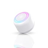 【2026年業界初・低バッテリーアラートbluetoothスピーカー防水】ワイヤレススピーカー Bluetooth 小型 お風呂すぴーかー IPX6 ミニ 軽量 ブルートゥース 軽量 風呂 ポータブル RGBライト 12時間連続再生 マイク内蔵 ハンズフリー通話 Type-C スマホ iPhone/android コンパクト アウトドア/パーティ/キャンプ