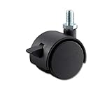 アイテック 双輪キャスター ボルト式ストップ付40mm KWN-41S