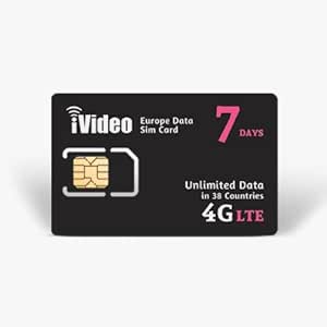 Amazon Co Jp ヨーロッパ周遊 38ヶ国対応 Sim 使い放題 通信無制限 4g高速で300mb 日 最大30日間使用可能 7日間 家電 カメラ