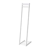 L字ハンガーラックW300　ZFC-0011 (ZFC-0011-WH　ホワイト)