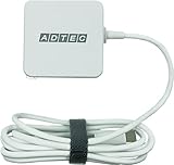 アドテック PD充電器 65W ケーブル直結 1.5m Type-C 一体型 GaN 窒化ガリウム 小型 軽量 折りたたみプラグ ノートパソコン MacBook iPhone 17 Android Galaxy Switch タイプC 充電 高速充電 急速充電 ACアダプタ 充電器 ホワイト APD-A065-w15C-WH