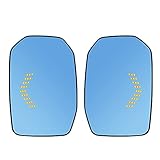 トヨタ 新型ハイエース200系 6型 7型専用 外装ブルーレンズ ミラー ヒーター対応 シーケンシャルLEDウィンカー付き 外装ドレスアップパーツ カスタム品 左右2枚セット [並行輸入品]