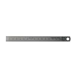 シンワ測定 イモノ尺 15cm 10伸 cm表示 シルバー 18015