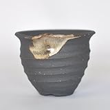 信楽焼 藤久壺鉢 盆栽鉢 3号 幅9cm×高さ7cm