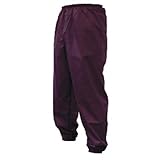 COVER WORK ナイロンパンツ L エンジ F-875