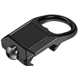 TOUFEIYUAN RSA QD タイプ レール スリング アタッチメント 用于アウトドアの2点式と伝統的な吊り帯式のピッケルニーレスト (RSA背負いベルトスイベル-スクエア)