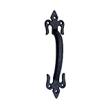 Adonai Hardware Abda Black Antique Iron Door Pull