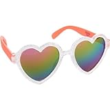 OSHKOSH(オシュコシュ) スパークルレインボウハートシェイプサングラス マルチ 小物ジュエリー・ヘアーアクセサリー One Size【並行輸入】