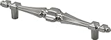 Hickory Hardware P132-SN Cavalier Cabinet Pull, 4.25-Inch, Satin Nickel [並行輸入品]