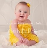 カラフルベビーロンパース 新生児から４才まで イエロー【セミーオーダー】 [Baby Product]