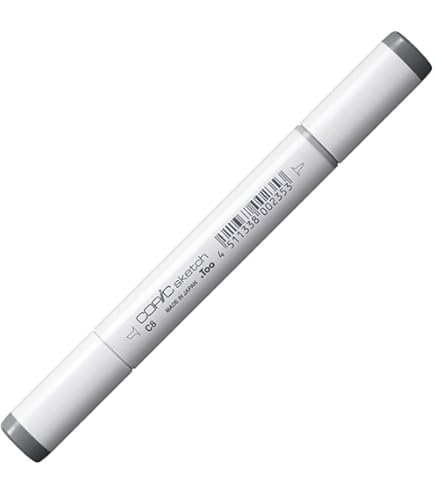 Amazon.co.jp: コピック コピックスケッチ C4 Cool Gray No.4