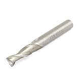 uxcell シャンク　エンド　ミル　カッター　7mm x 8mm x 65mm　2フルート　HSS　ストレート