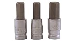 OEMTOOLS 25417 1/2 Inch Metric DR Hex Bit Set [並行輸入品]