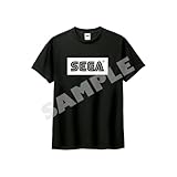 「セガロゴ」Tシャツ ブラック＆ホワイト XLサイズ