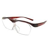 拡大鏡 ルーペ 跳ね上げ メガネタイプ SMART EYE スマートアイ 1.6倍 紫外線 ブルーライトカット (4)