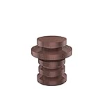Allied Brass F-1-CA Decorative Cabinet Knob, Antique Copper [並行輸入品]