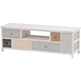 113cm幅スモーキーシリーズ　テレビ台(アンティークホワイト)　MTV-8301AW