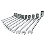 SKハンドツール86142レンチセット組み合わせFlex 10pc 12 pt MET Hi Pol
