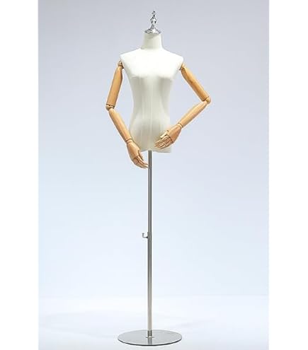 Amazon.co.jp: マネキン 上半身 トルソー レディース 取り外し可能な