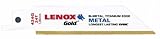 LENOX Gold 424G - 4" 24TPI Titanium Edge Metal Cutting Reciprocating Blade - 5 Pack [並行輸入品]