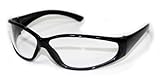 Sellstrom 70601 Atlantis Series Protective Eyewear, Clear Lens, Black Frame (Pack of 12) by Sellstro