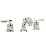 Rohl mb1929lm-2 Zephyr Widespreadバスルーム蛇口ポップアップ廃棄物とメタルのLe、 MB1929LM-2 1