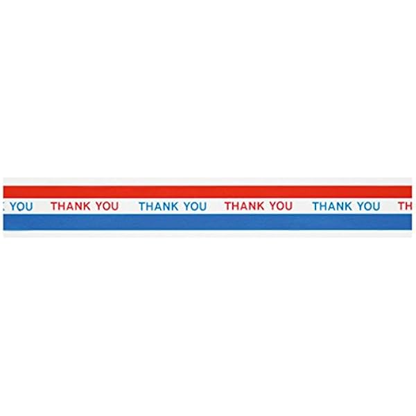 Amazon プリントセロテープ 三色旗 Thank You 10巻 セロハンテープ 文房具 オフィス用品