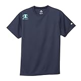 [チャンピオン] 半袖Tシャツ 半袖 丸首 抗菌防臭 速乾 ビッグロゴ ショートスリーブTシャツ バレーボール C3-AV308 メンズ ネイビー M