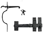 Iron Valley – ゲートキット – ドロップバー& Spear親指ラッチ – Solid Cast Iron