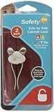 Safety 1stキャビネットロックホワイトClamshell 2 /パック