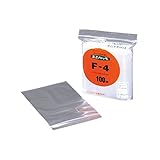 エスコ 400x280mmポリ袋 チャック付/100枚 EA944C-400