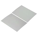 LUAMY 20 cm 偏光フィルムシート 2個 粘着型偏光板 直線偏光フィルター 16.3x12.4 cm スクリーン撮影照明用 0/90度