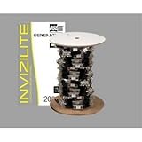 CSL Lighting INV200-6BK Invizilite Generation2 200FT Sockets and Cable Kit, Black Cable with 6IN Spa