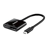 エレコム ドッキングステーション USB-C DisplayPort 変換 TypeC - DisplayPort & 給電ポート 変換アダプタ ブラック 【iPhone 16/16 Pro/16 Pro Max/16 Plus 対応検証済】 AD-CDPPDBK