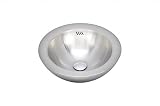 Wells Sinkware JZA1616-6 20-Gauge Single Bowl Above Counter Kitchen/Bar Sink, Stainless Steel by Wel
