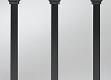 Estate 26 " Square手すり子、ブラック、10pk。qty1 ( Deckorators db95821 )