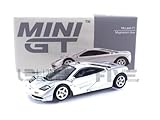 TrueScale Miniatures MINI GT 1/64 マクラーレン F1 マグネシウムシルバー 完成品