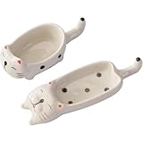 Vlwm【ホワイト 2 個セット】 小皿 調味料・醤油・豆皿 焼肉タレ用 箸置き付き 食器セット