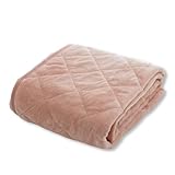 シルフィーズ 敷きパッド セミシングル あったか フランネル 洗える ウォッシャブル 4か所ゴム おしゃれ かわいい 秋 冬 無地 北欧 ミニシングル 80×205cm ピンク