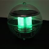 Jimeng　ソーラー LEDライト　水陸両用　ソーラー充電式　ボール型　LED飾り　ランプ　風景ライト　ガーデン　プール　噴水　庭園　芝生　グリーン