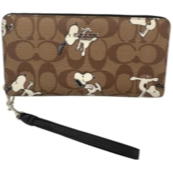 Amazon | コーチ レザー 長財布 スヌーピー COACH シグネチャー
