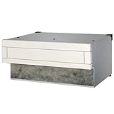 郵便ポスト SOR2型 ホワイト 埋込式 1ブロック 首長50mm SOR-F50-RWH 三協アルミ