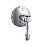 Grohe 19220 r00 Geneva 3 - Port切替弁トリムwithレバーハンドル、インフィニティPolished Brass