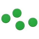 A-CRAFT 同色4個セット スイッチ用 ジョイコン スティック キャップ カバー (グリーン4個)