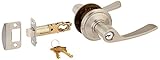 Schlage f51-mer Merano Keyedエントリf51 aパニックProofドアレバー、サテンニッケル