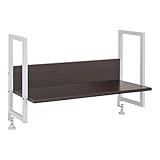 カグクロ シンプルデスク専用上棚／机上ラック ローズ W775×D290×H430mm 机幅800タイプ SPD-087-UT-RS